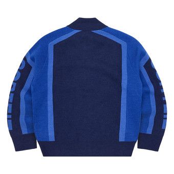 Buy Corteiz Precision Knit Zip Up 'Navy' - CRTZ0225 040 | GOAT