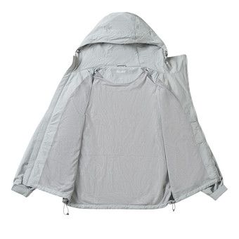 Buy Palace Asym Shell Jacket 'Concrete Grey' - P30JK042 | GOAT