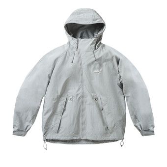 Buy Palace Asym Shell Jacket 'Concrete Grey' - P30JK042 | GOAT