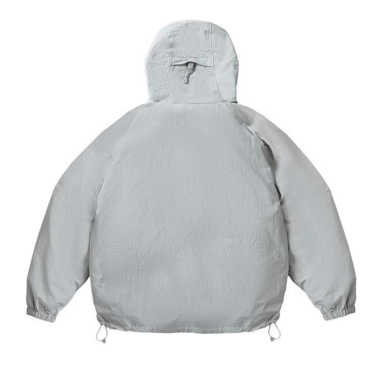 Buy Palace Asym Shell Jacket 'Concrete Grey' - P30JK042 | GOAT