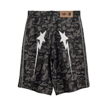Buy Adidas x BAPE Shark Denim Jorts 'Black' - KF4917 | GOAT