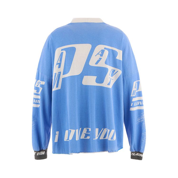 SAINT Mxxxxxx Saint Pam Long-Sleeve Tee 'Blue' — foto 3