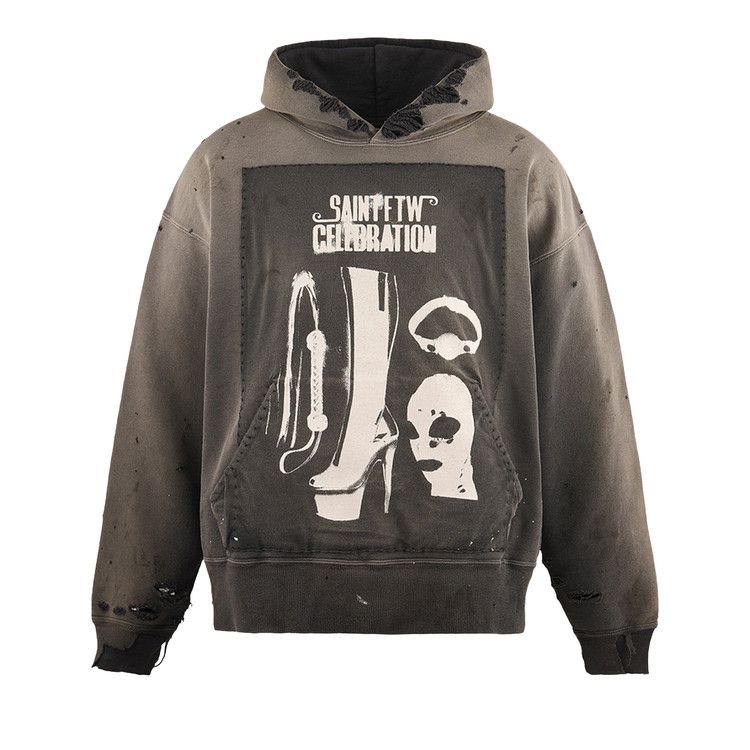 SAINT Mxxxxxx Saint Celebration Hoodie 'Black' — foto 2