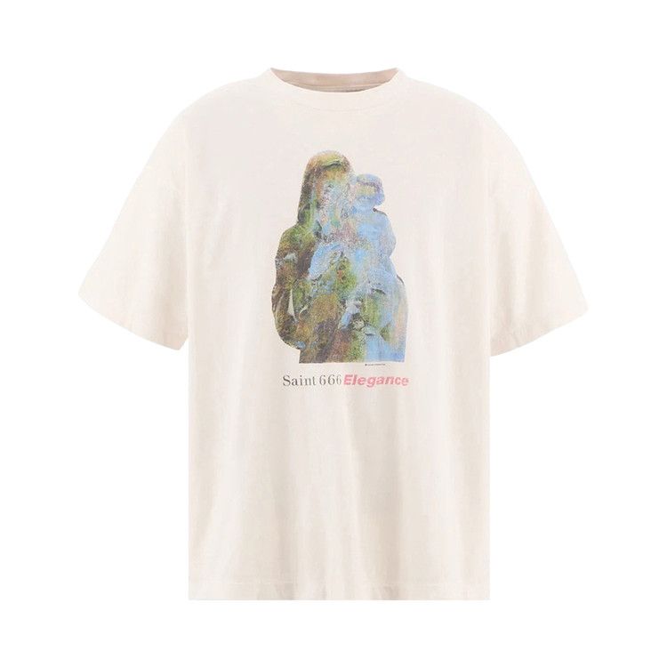 SAINT Mxxxxxx Elegance Short-Sleeve Tee 'White' — foto 2