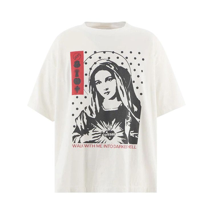 SAINT Mxxxxxx Maria Short-Sleeve Tee 'White' — foto 2
