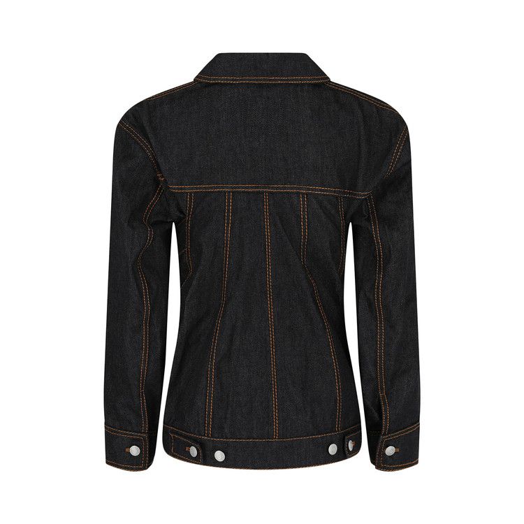 Buy Alexander McQueen Slash Denim Jacket 'Dark' - 744929 QMACD