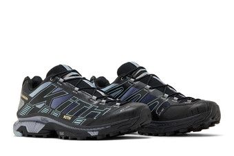 Buy Kith x Salomon XT-4K 'Black Alloy Blue Fog' - L45450800 | GOAT