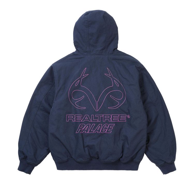 Buy Palace Realtree Reversible Jacket 'Navy' - P30JK034 | GOAT