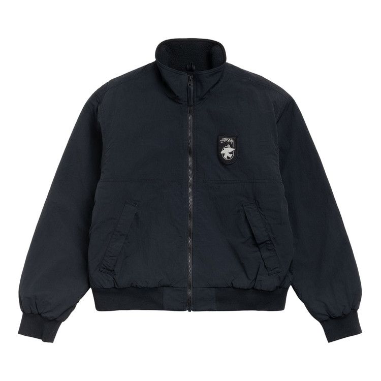 Stussy Polar Fleece Lined Jacket 'Black'