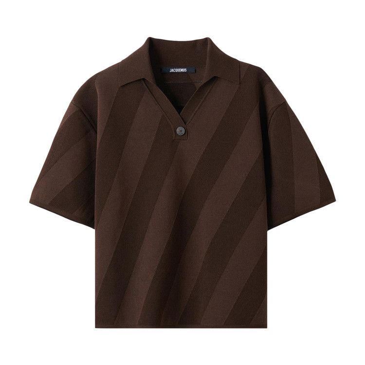 【未使用品】JACQUEMUS LA MAILLE TERAMO ポロシャツ S Jacquemus - La Maille Teramo polo sweater Jacquemus