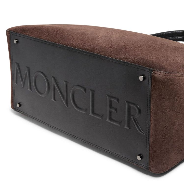 Moncler Carlo Duffle Weekend Bag 'Chocolate' — foto 4