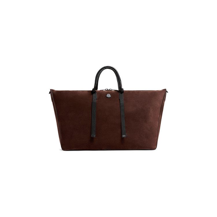 Moncler Carlo Duffle Weekend Bag 'Chocolate' — foto 2