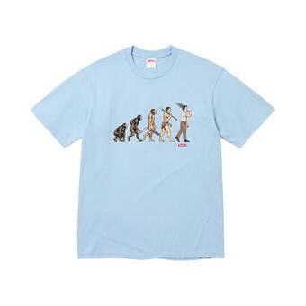 Buy Supreme Evolution Tee 'Powder Blue' - SS26T49 POWDER BLUE | GOAT