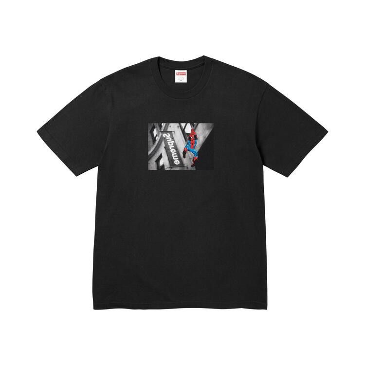 Buy Supreme x Spider-Man Tee 'Black' - SS26T56 BLACK | GOAT