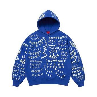 Buy Supreme Too Deadly Hooded Sweatshirt 'Royal' - SS26SW14 ROYAL