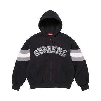 supremeジップパーカー Buy Supreme Filled Zip Up Hooded Sweatshirt 'Black' - SS26SW29