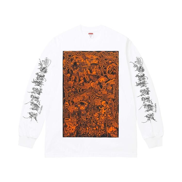 Supreme 長袖 Buy Supreme Wombat Long-Sleeve Tee 'White' - SS26T54 WHITE | GOAT