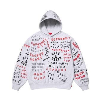 Buy Supreme Too Deadly Hooded Sweatshirt 'Ash Grey' - SS26SW14 ASH