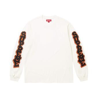 Cracked Sleeve L/S Top supreme ロンT Green Supreme Cracked Sleeve L/S Top Green Men's - SS26 - US