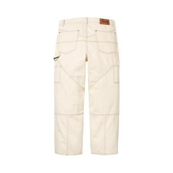 Buy Supreme Contrast Stitch Double Knee Painter Jean 'Natural