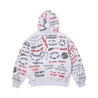 Buy Supreme Too Deadly Hooded Sweatshirt 'Ash Grey' - SS26SW14 ASH