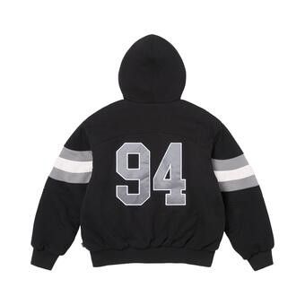 Buy Supreme Filled Zip Up Hooded Sweatshirt 'Black' - SS26SW29
