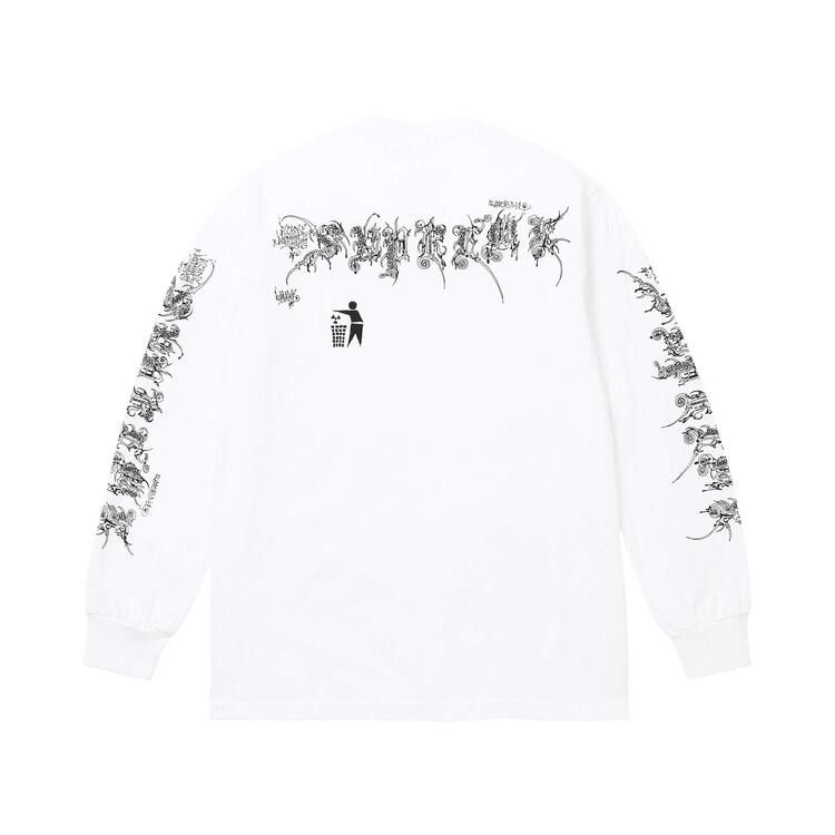 Buy Supreme Wombat Long-Sleeve Tee 'White' - SS26T54 WHITE | GOAT