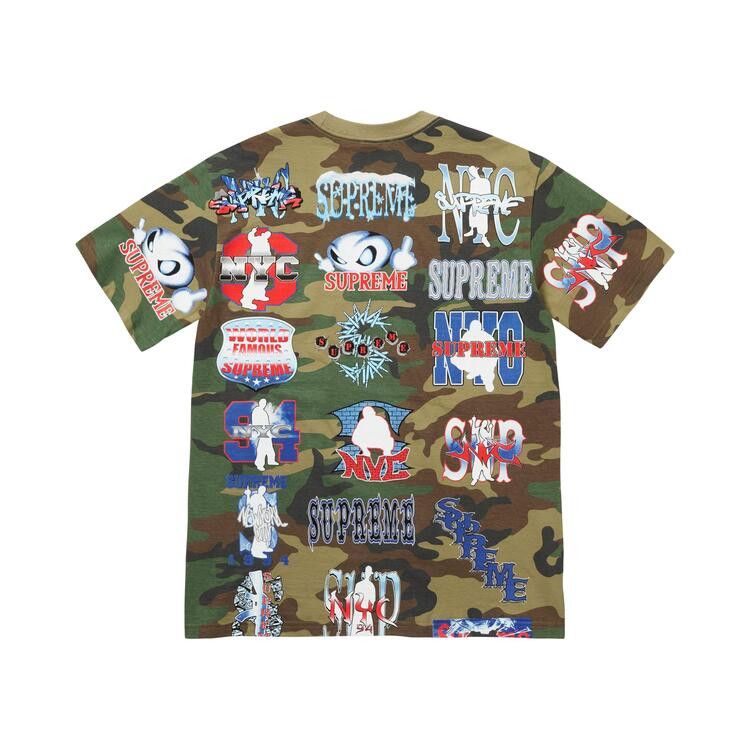 Buy Supreme Flash Tee 'Woodland Camo' - SS26T47 WOODLAND CAMO