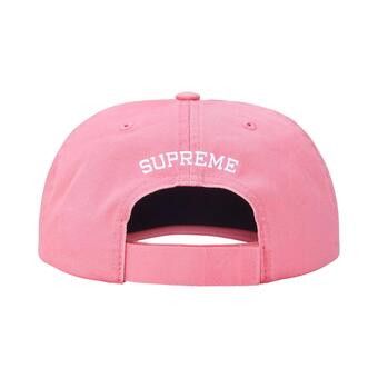 Buy Supreme Embroidered Money Logo 6-Panel 'Pink' - SS26H60 PINK
