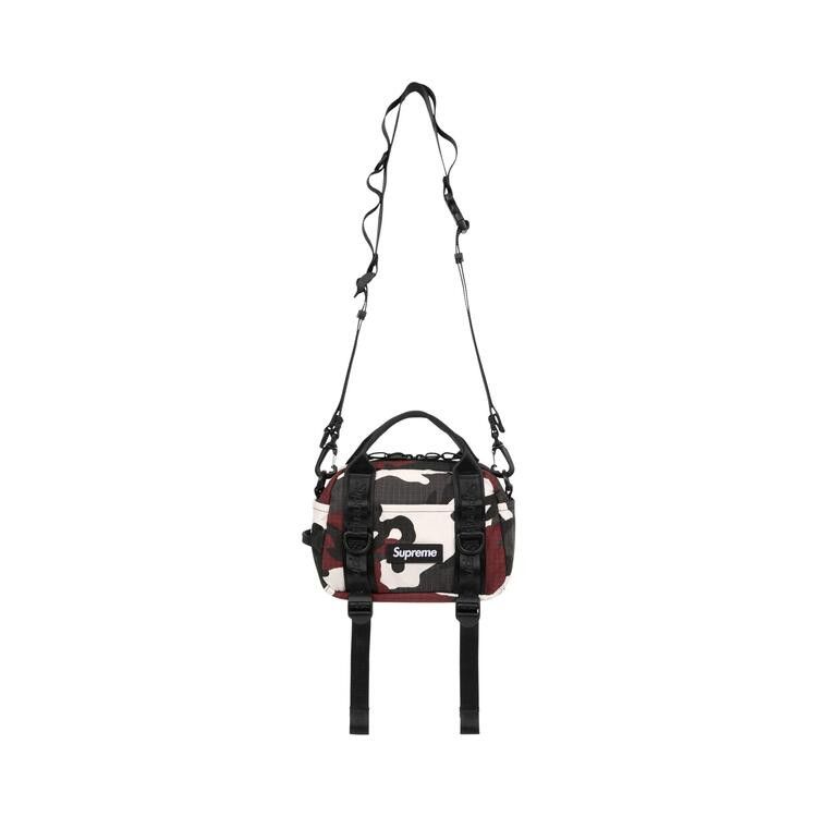Buy Supreme Mini Duffle Bag 'Red Camo' - SS26B6 RED CAMO | GOAT