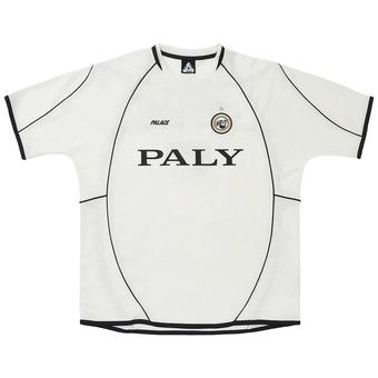 Buy Palace Pro Team Piped Jersey 'White' - P30ES017 | GOAT