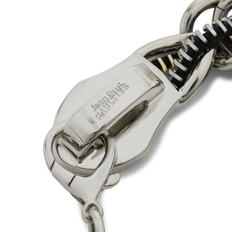 Buy Jean Paul Gaultier Zippers Bracelet 'Silver/Black/Gold' - U