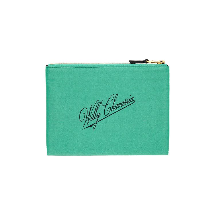 Willy Chavarria Label Pouch 'Uniform Green' — foto 3