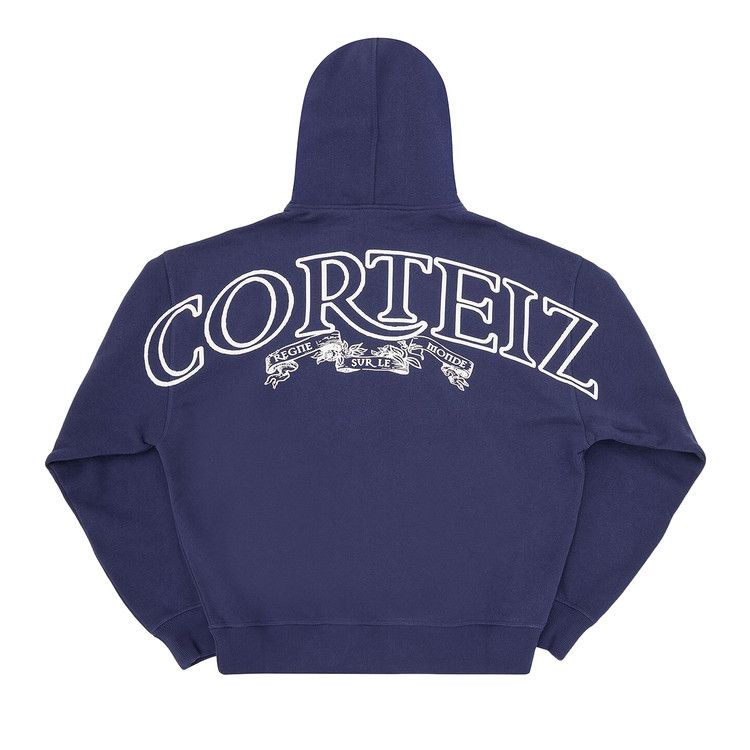 Buy Corteiz Superior Royale Zip Hoodie 'Navy' - CRTZ0503 040 | GOAT