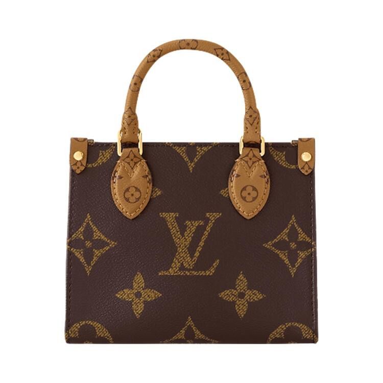 LOUIS VUITTON OnTheGo BB Monogram Reverse Canvas Handbag 'Brown' (Women's)