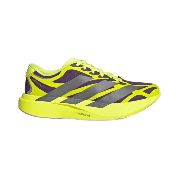 adidas Adizero Evo SL EXO Aurora Plum Solar Yellow