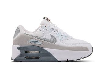 Buy Nike Wmns Air Max 90 LV8 'Glitter Swoosh' - HQ3456 191 | GOAT