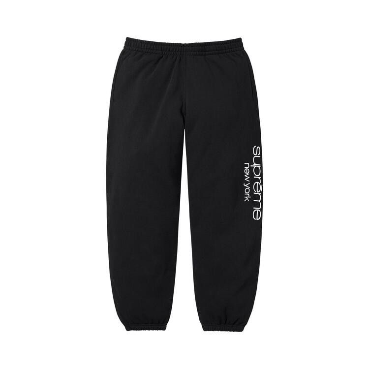Buy Supreme Classic Logo Sweatpant 'Black' - SS26P31 BLACK | GOAT