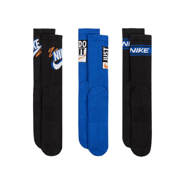 Nike Everyday Plus Crew Socks (3 Pairs) 'Multicolor' — foto 3