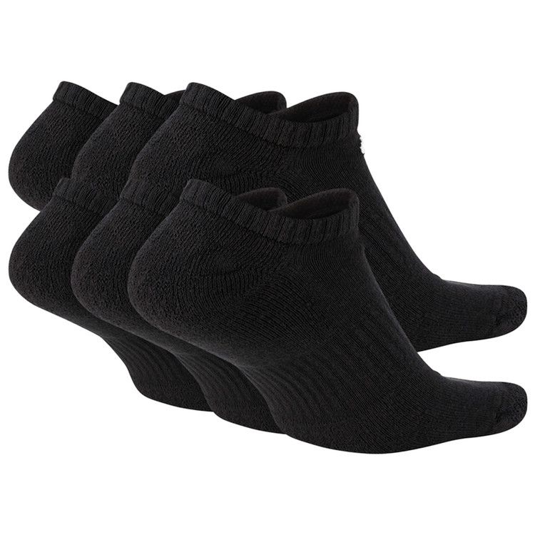 Nike Everyday Cushioned No-Show Socks (6 Pairs) 'Black/White' — foto 3