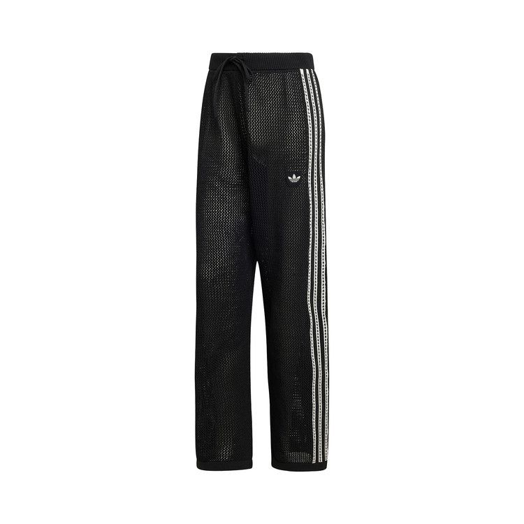 Adidas Knitted Crochet Firebird Track Pants 'Black' — foto 2