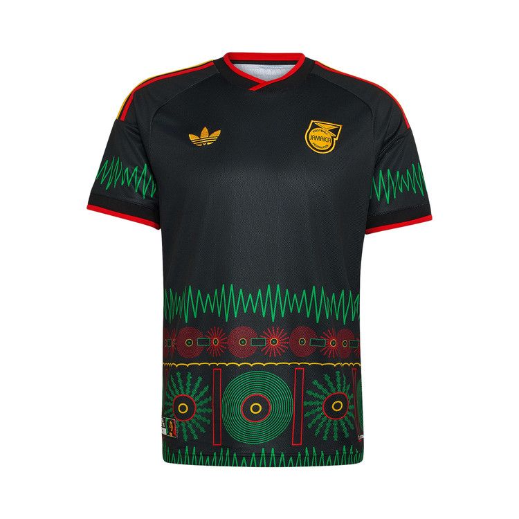 adidas Jamaica 2026 Bob Marley Away KD0957 Jersey Black — foto 2