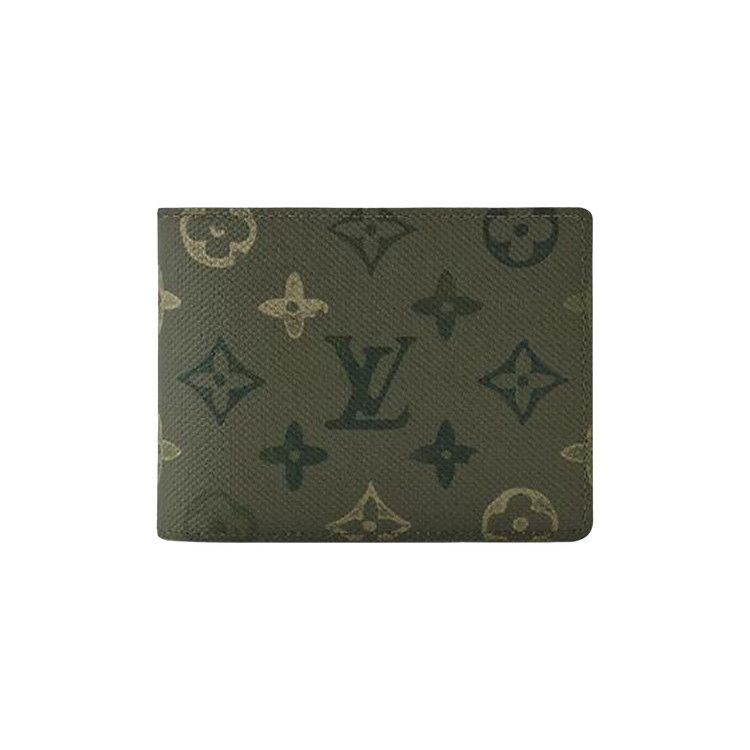 Buy Louis Vuitton Multiple Wallet 'Khaki Green Monogram Canvas