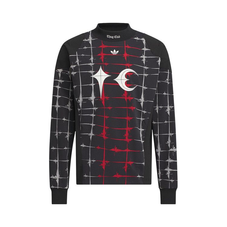 adidas x Thug Club Goalie L/S T-shirt Black — foto 2