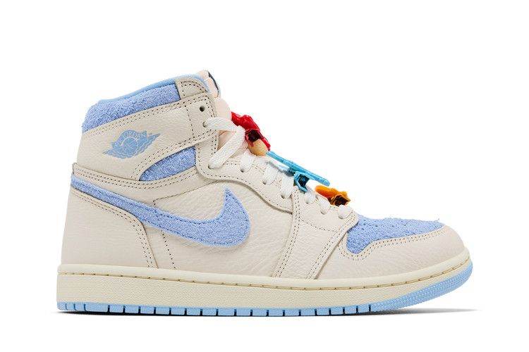 Jordan 1 Retro High OG Pale Ivory Psychic Blue (Women's) — foto 2
