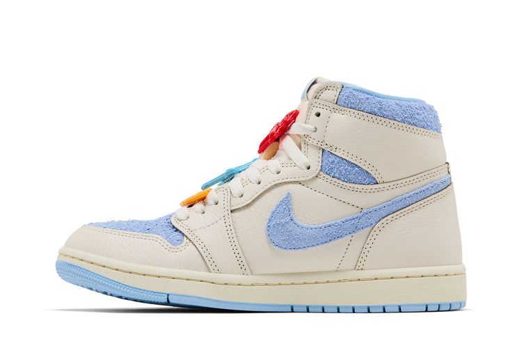 Jordan 1 Retro High OG Pale Ivory Psychic Blue (Women's) — foto 4