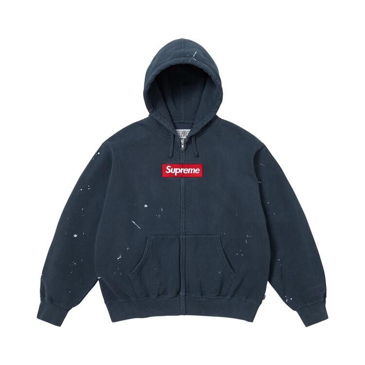 SupremexMM6 パーカー Supreme x MM6 Maison Margiela ロゴ パーカー | ブラック | FARFETCH JP