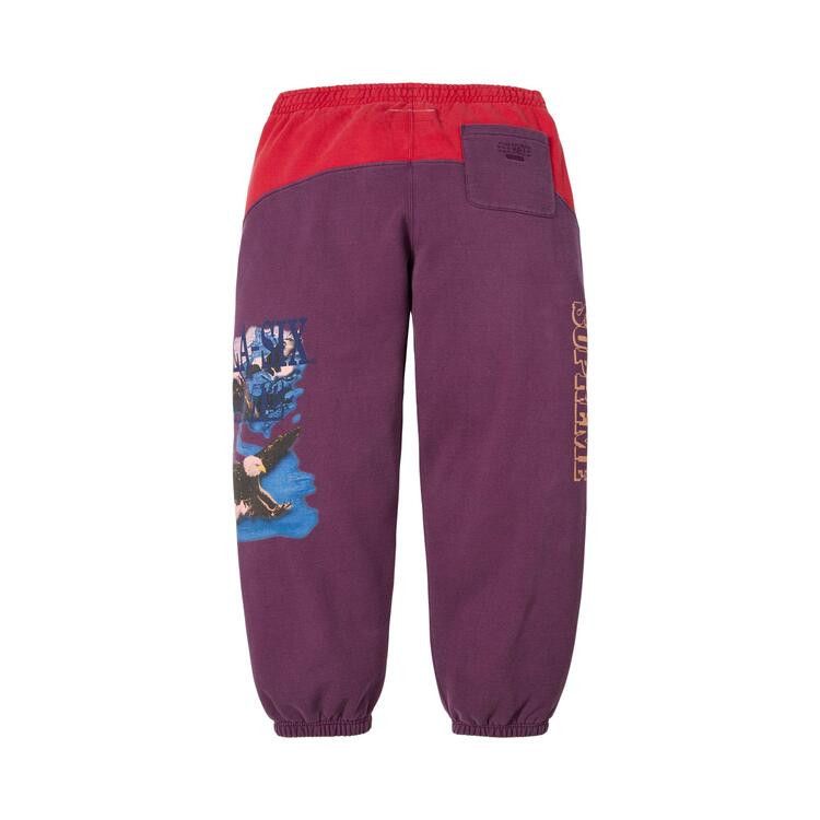Buy Supreme x MM6 Maison Margiela Eagle Sweatpant 'Purple
