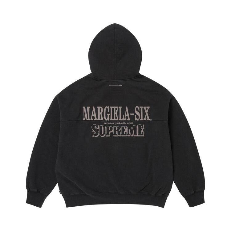 Buy Supreme x MM6 Maison Margiela Eagle Zip Up Hooded Sweatshirt