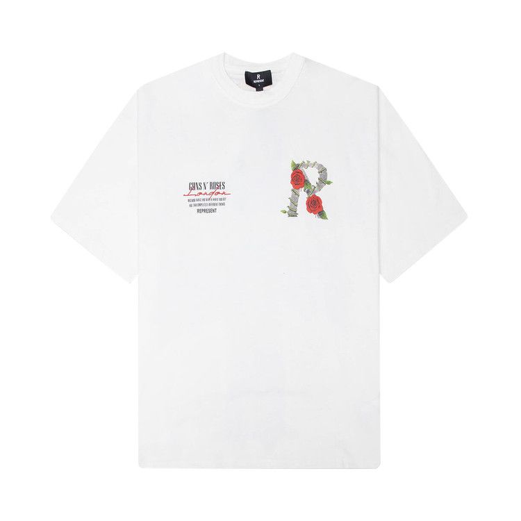 Buy Represent Clo x Guns N' Roses Tour T-Shirt 'Flat White